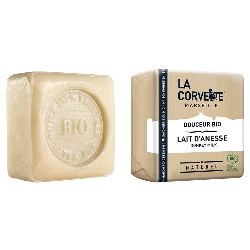 La Corvette - Savon douceur BIO lait d'ânesse 100g