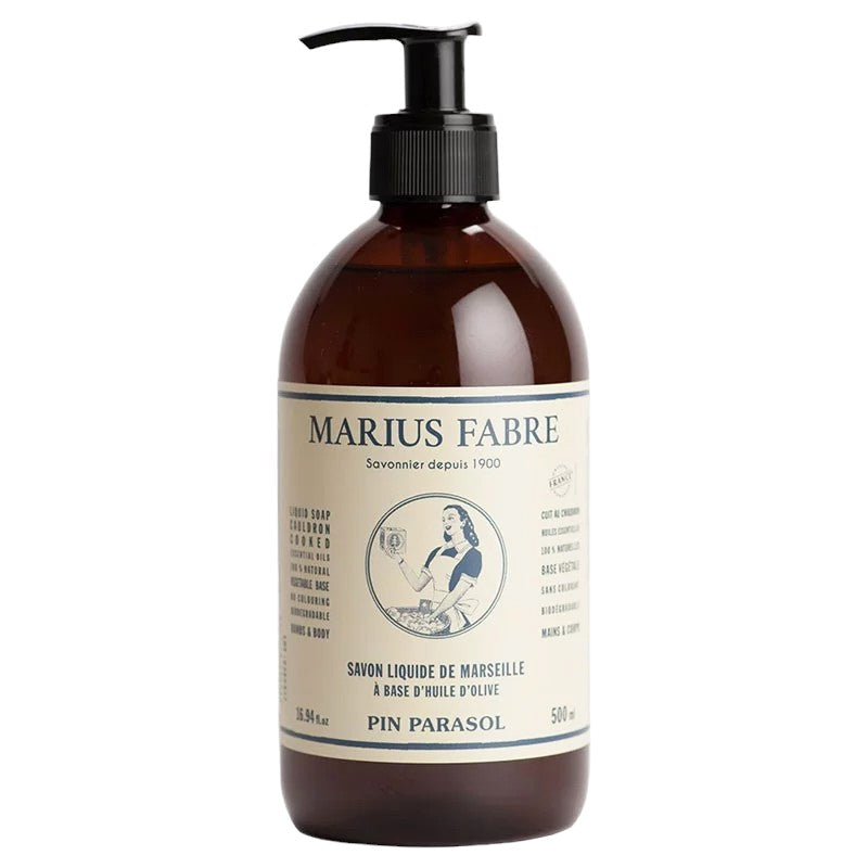 Savon liquide de Marseille au pin parasol