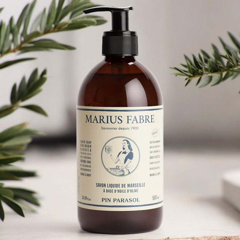 Savon liquide de Marseille au pin parasol