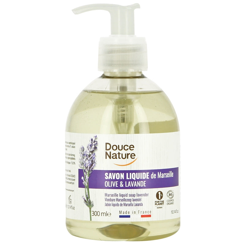 Douce Nature - Savon liquide de Marseille BIO olive & lavande 300ml