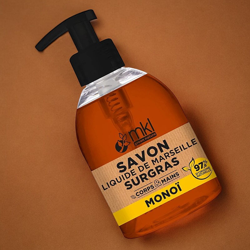 Savon liquide de Marseille monoï