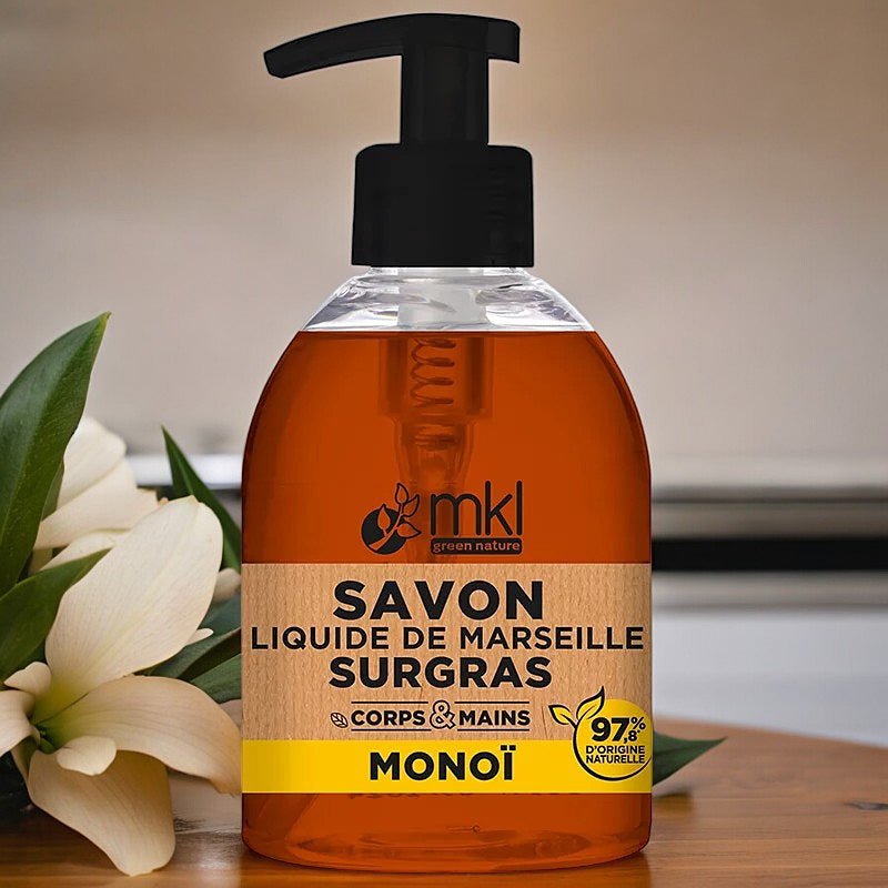 Savon liquide de Marseille monoï