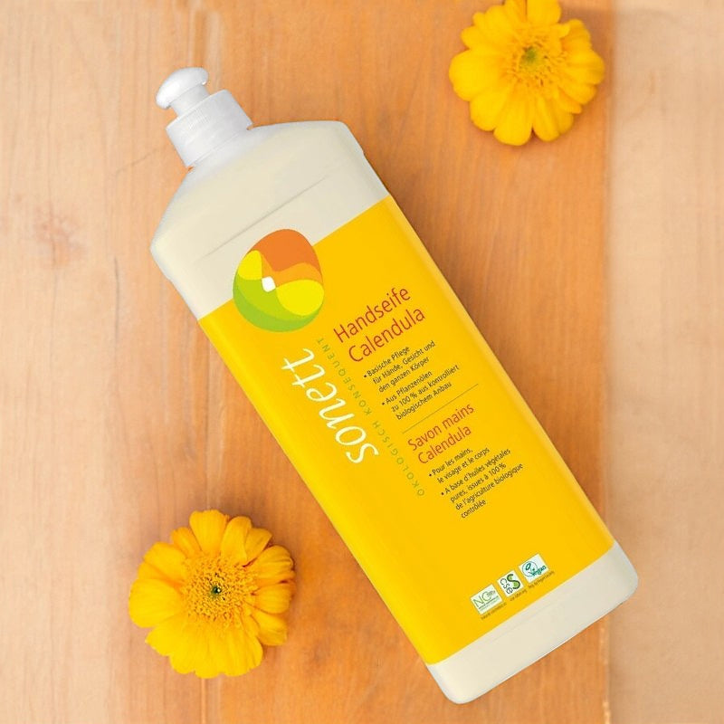 Savon liquide mains, visage & corps calendula ECO - 1l