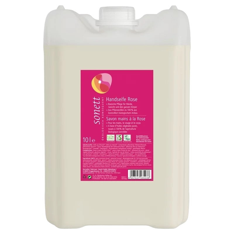 Savon liquide mains, visage & corps rose ECO
