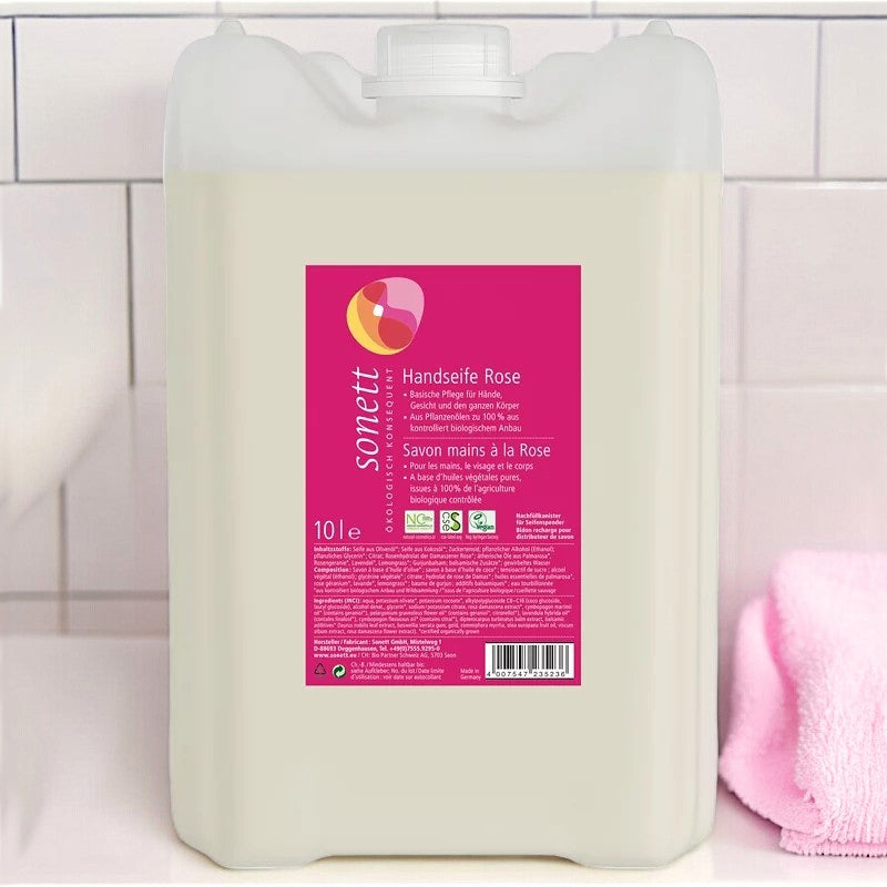 Savon liquide mains, visage & corps rose ECO