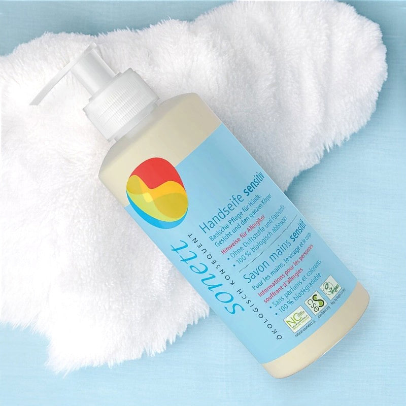 Flüssigseife für Hände, Gesicht & Körper Sensitiv ECO - 300 ml
