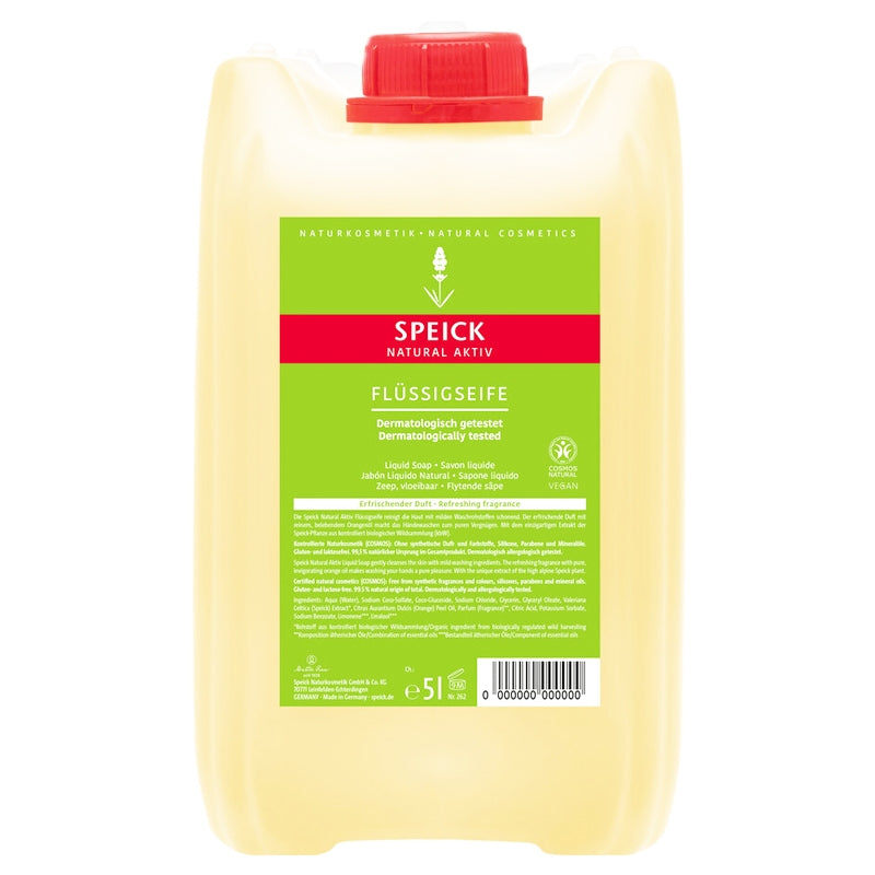 Savon liquide orange