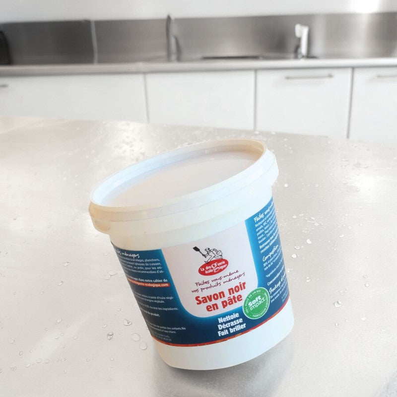 La Droguerie Écologique - Savon noir en pâte huile de tournesol BIO 1kg