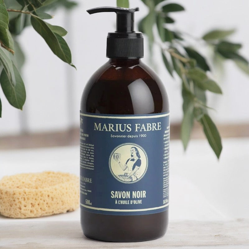Savon noir liquide à l'huile d'olive