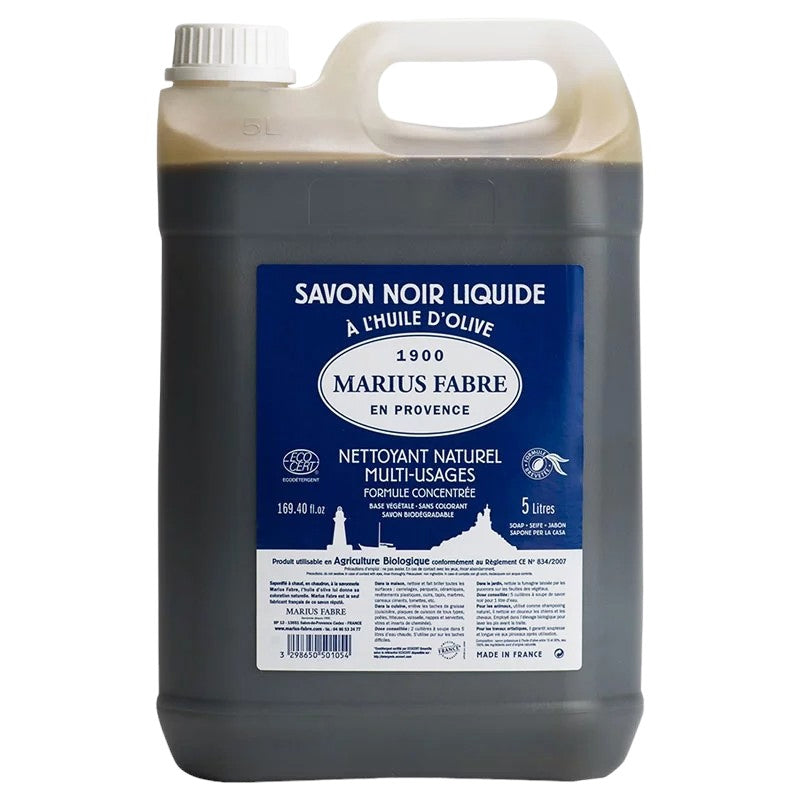 Savon noir liquide à l'huile d'olive