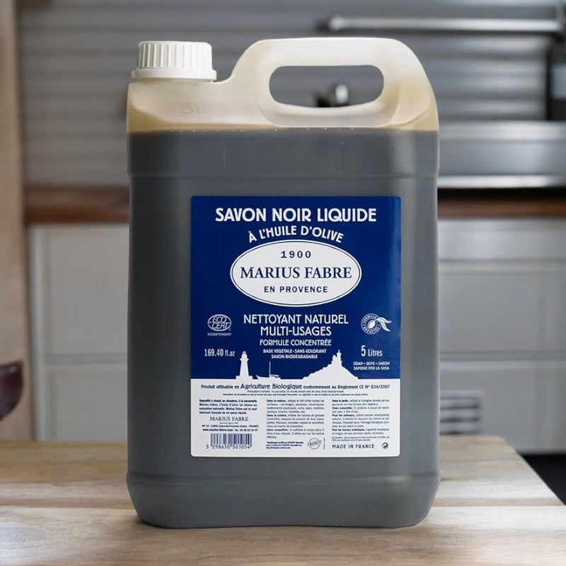 Savon noir liquide à l'huile d'olive