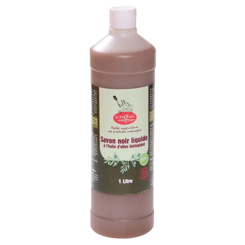 La Droguerie Écologique - Savon noir liquide huile d'olive BIO 1l
