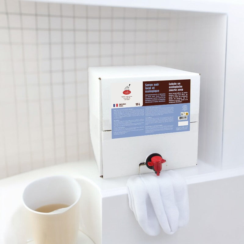 La Droguerie Écologique - Savon noir liquide huile de lin BIO 15l