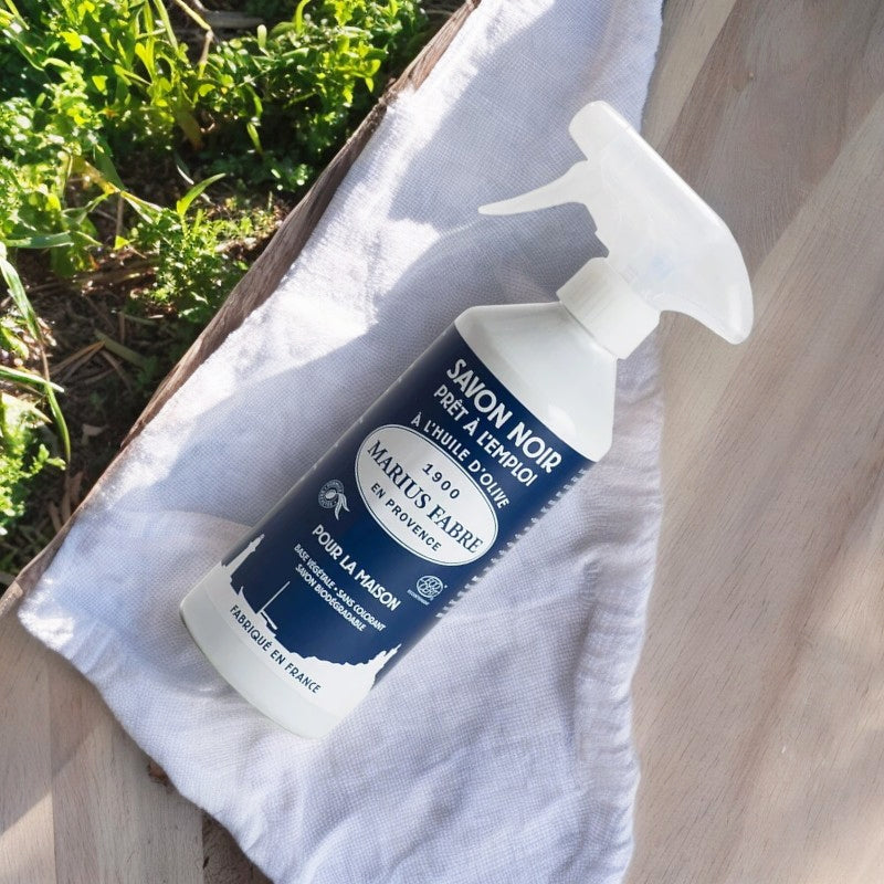 Savon noir liquide prêt à l'emploi à l'huile d'olive