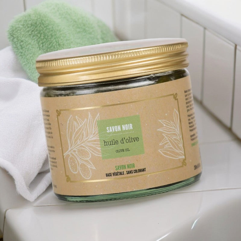 Savon noir pour le corps à l'huile d'olive