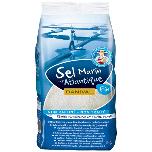Danival - Sel marin fin de l'Atlantique 1kg