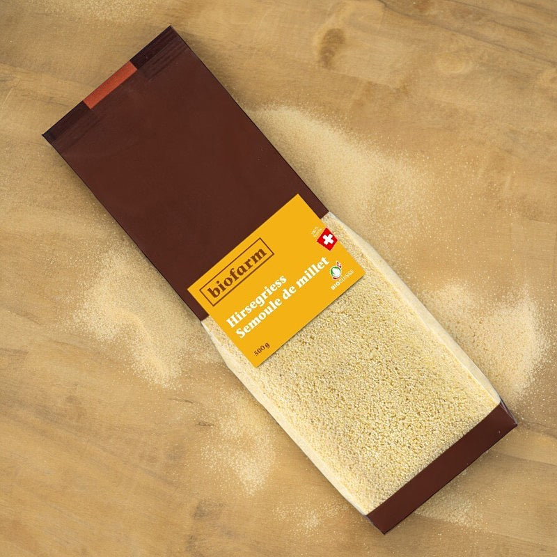 Biofarm - Semoule de millet suisse BIO 500g