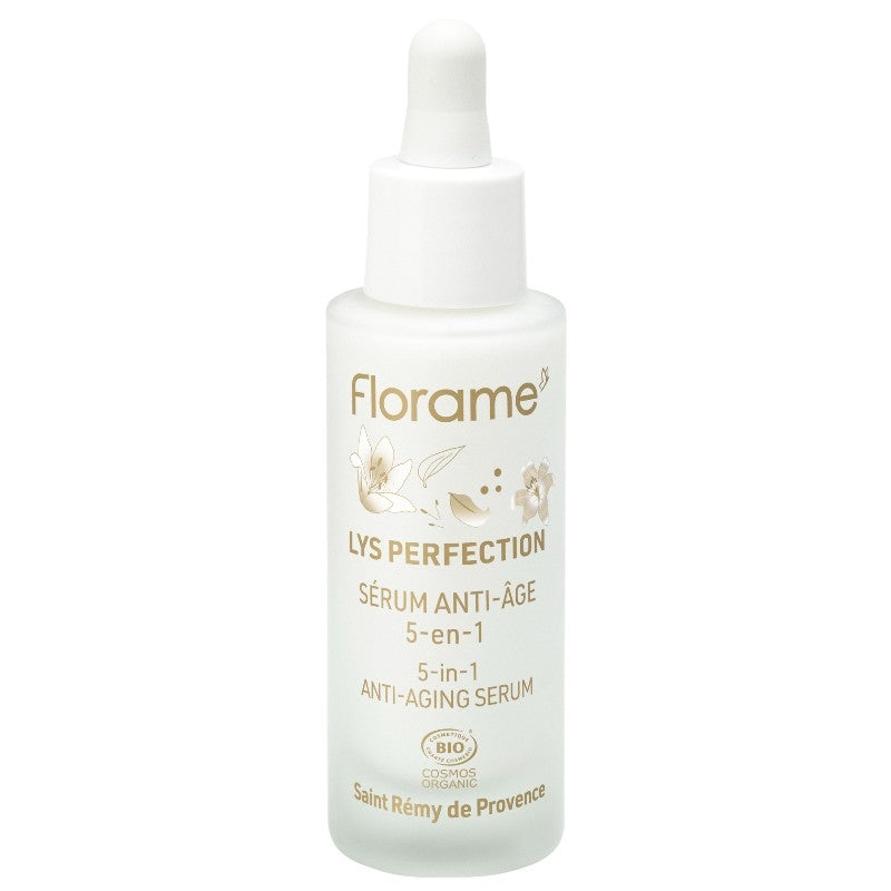 Florame - Anti-Aging-Serum 5-in-1 weiße Lilie BIO 30ml