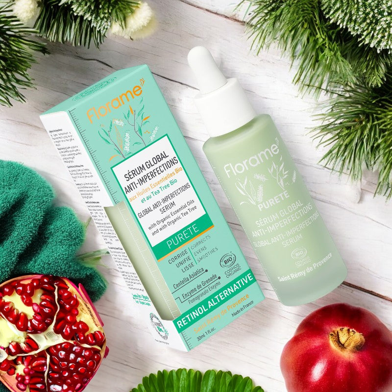 Florame - Globales Anti-Unreinheiten-Serum Teebaum BIO 30ml