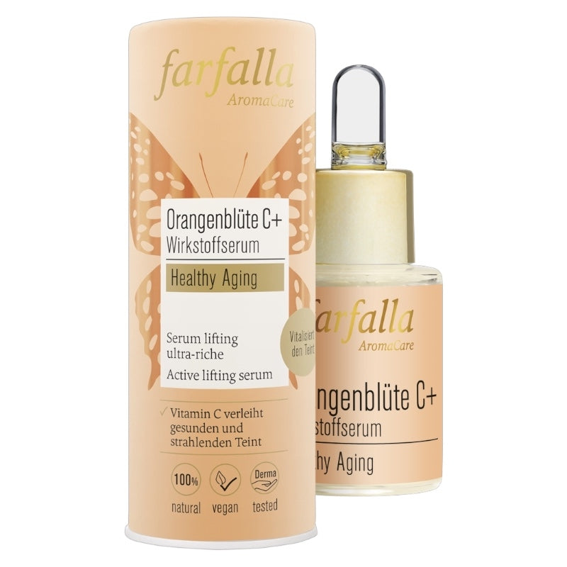 Farfalla - Sérum lifting ultra-riche BIO fleur d'oranger C+ 15ml