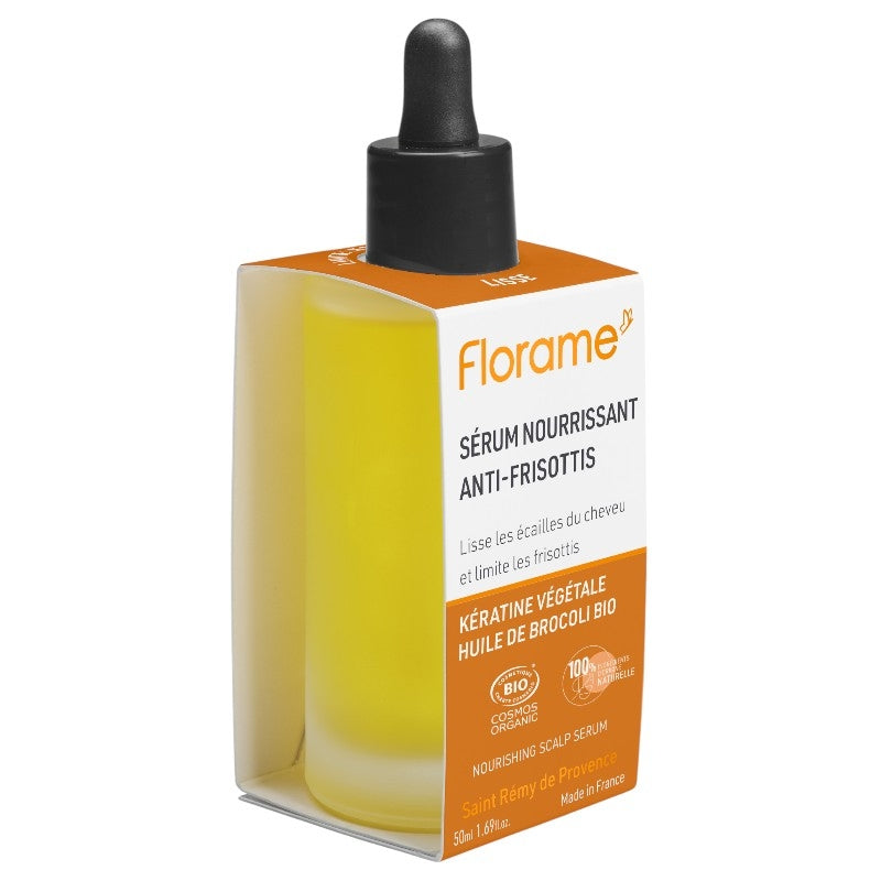 Florame - Sérum nourrissant anti-frisottis BIO kératine & brocoli 50ml