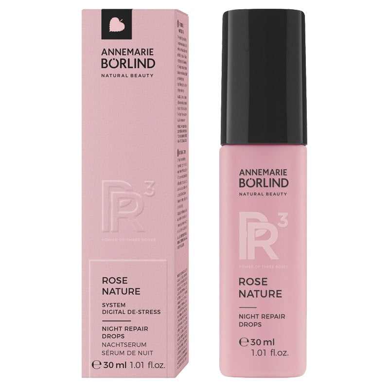 Annemarie Börlind - Sérum réparateur nuit - rose & pivoine - System Digital De-Stress 30ml
