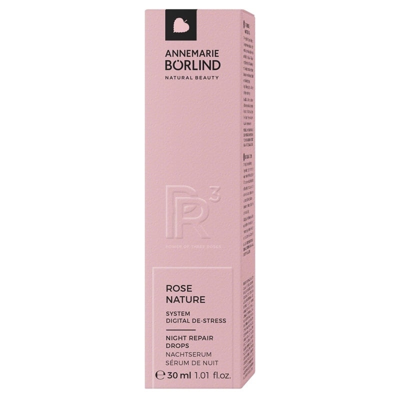 Annemarie Börlind - Regenerierendes Nacht-Serum - Rose & Pfingstrose - System Digital De-Stress 30ml