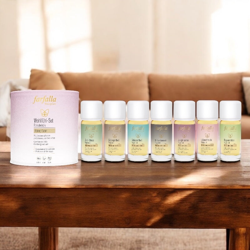 Farfalla - Wellness-Set Edelsteinöle BIO