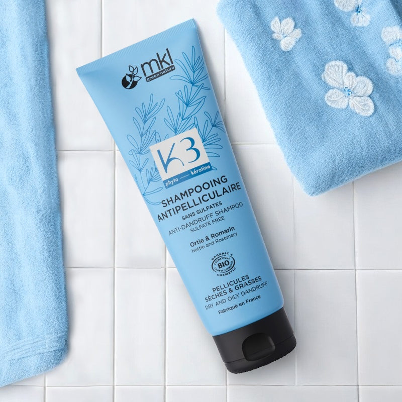 Shampooing anti-pelliculaire BIO ortie & romarin