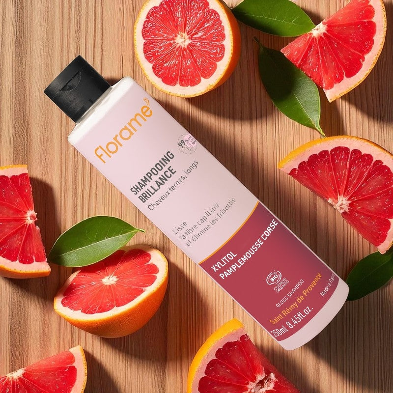 Florame - Shampooing brillance BIO xylitol & pamplemousse 250ml