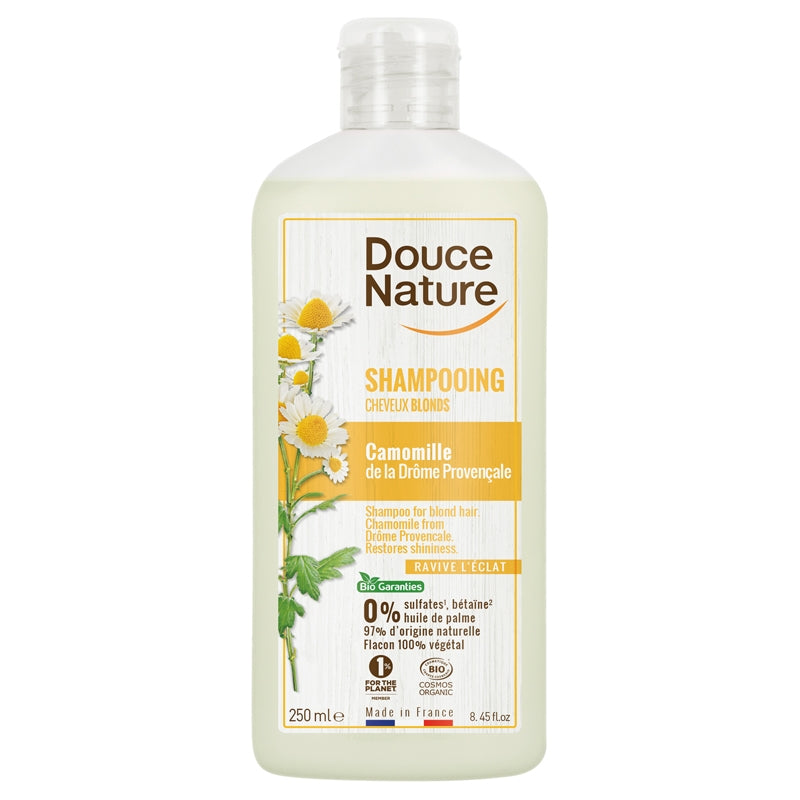 Douce Nature - Shampooing cheveux blonds BIO camomille 250ml