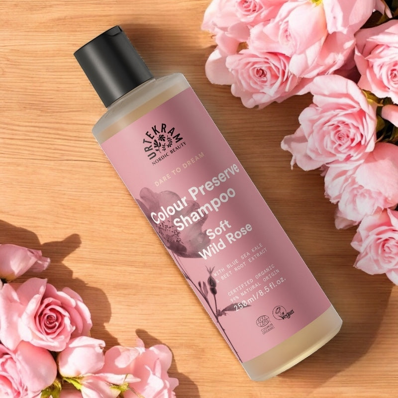 Shampoo für coloriertes Haar mit Rose BIO - 250ml