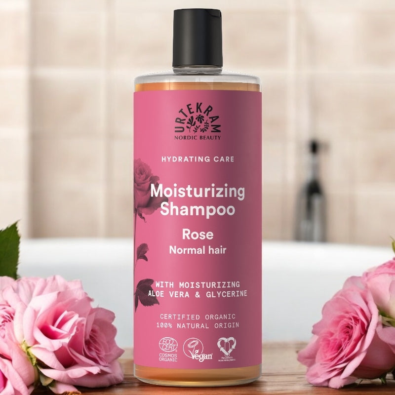 Shampooing BIO à la rose - cheveux normaux