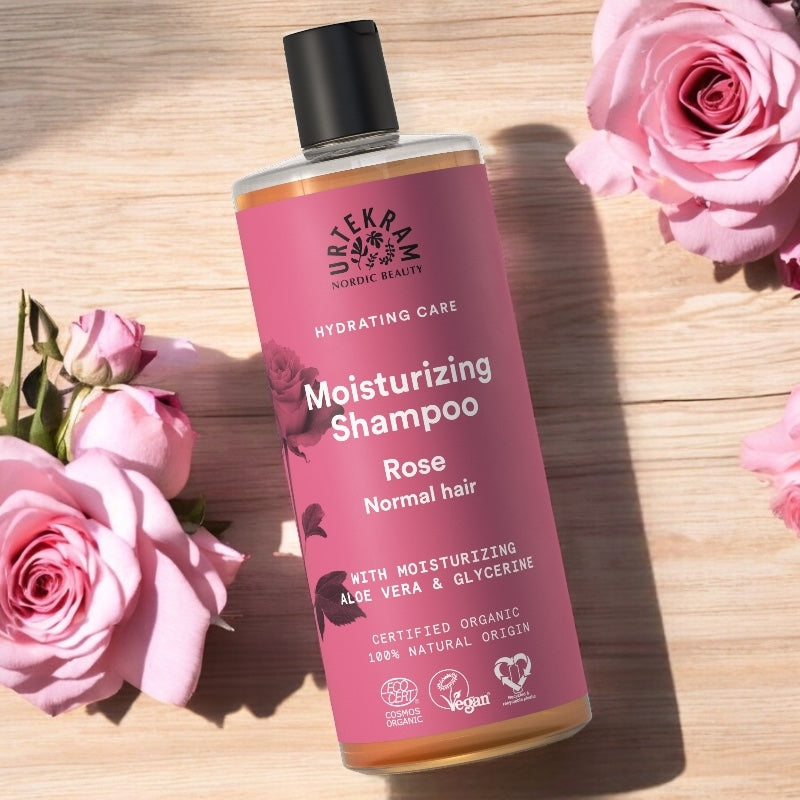 Shampooing BIO à la rose - cheveux normaux