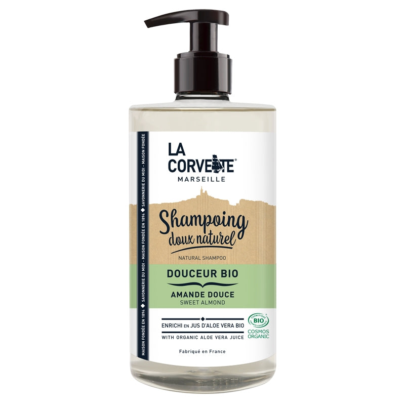 La Corvette - Sanftes Shampoo süße Mandel BIO 500ml