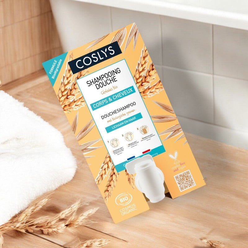 Coslys - Shampooing douche BIO céréales 10kg