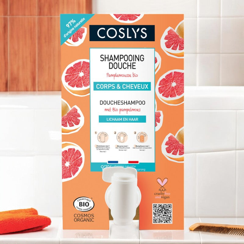 Coslys - Shampooing douche BIO pamplemousse 10kg