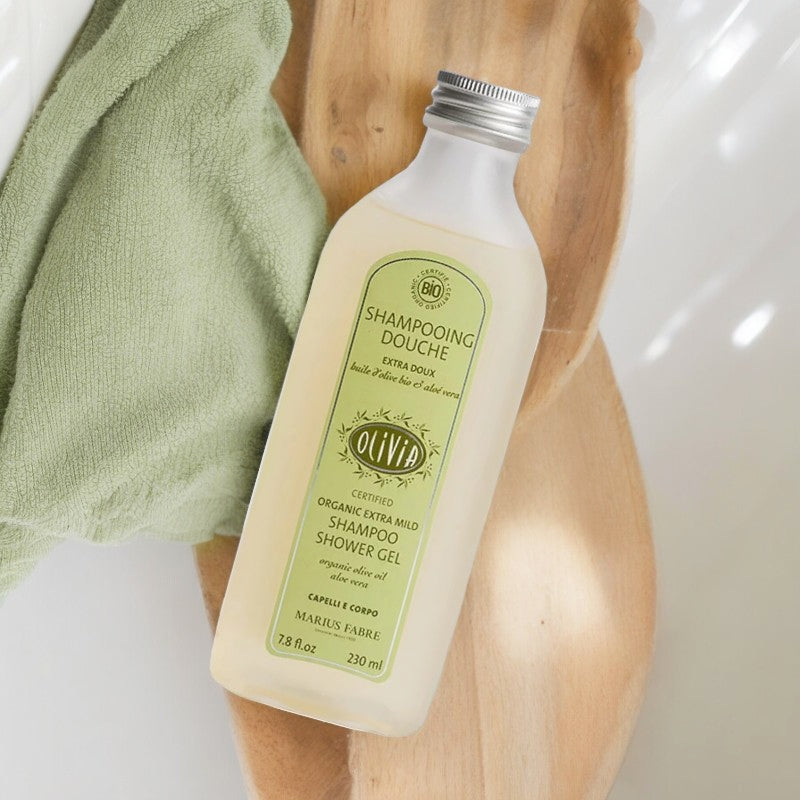 Shampooing douche extra doux BIO olive & aloe vera