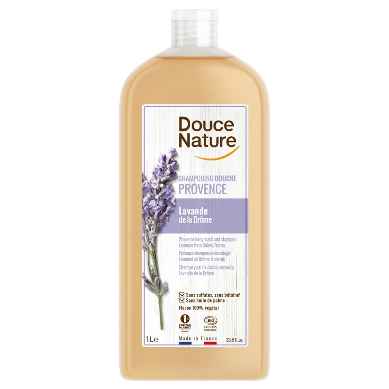 Douce Nature - Shampooing douche Provence BIO lavande 1l