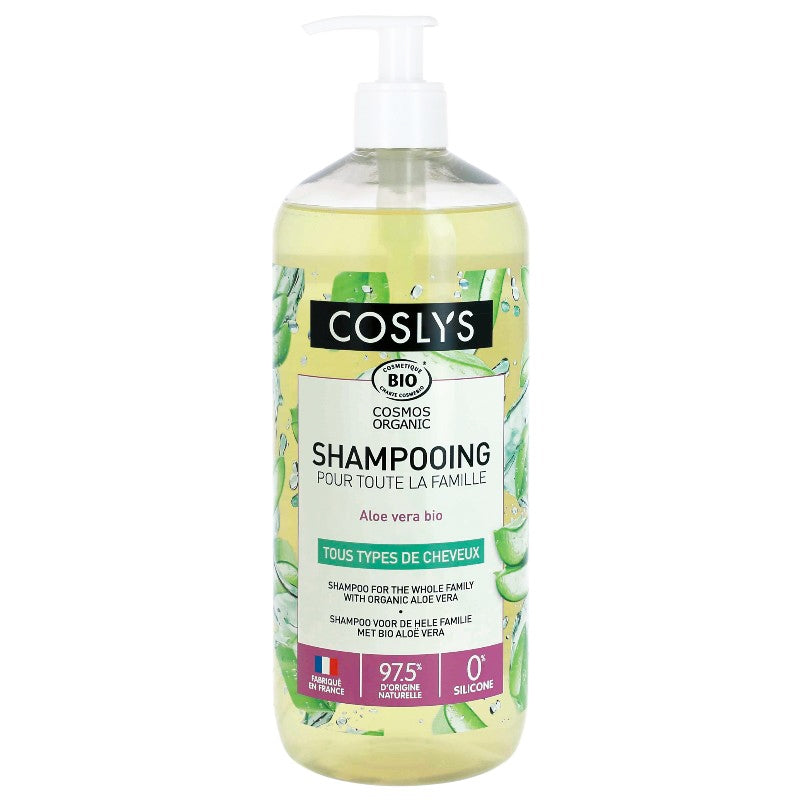 Coslys - Shampooing famille BIO aloe vera 1l