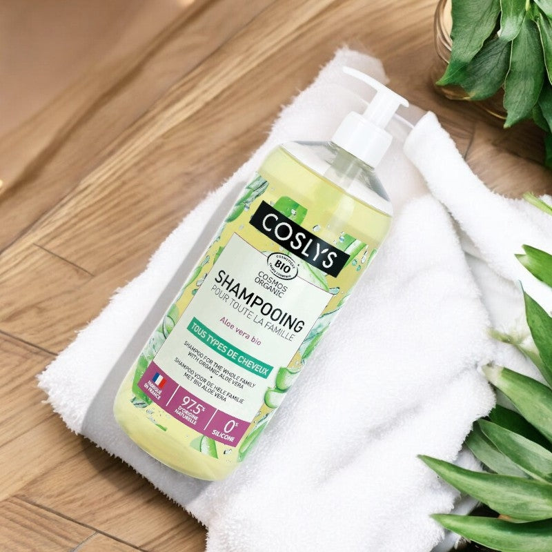 Coslys - Shampooing famille BIO aloe vera 1l