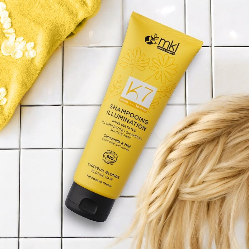 Shampooing illumination BIO camomille & miel