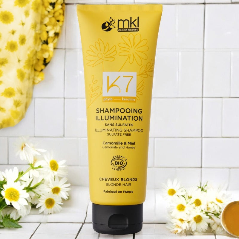 Shampooing illumination BIO camomille & miel