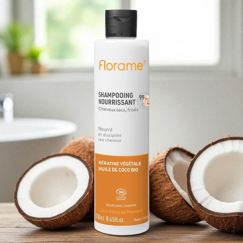 Florame - Shampooing nourrissant BIO kératine végétale & coco 250ml