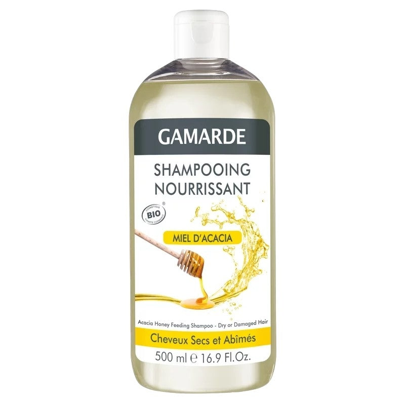 Gamarde - Shampooing nourrissant BIO - cheveux secs et abîmés - 500ml