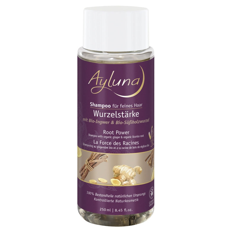 Ayluna - Shampooing pour renforcer les racines BIO gingembre 250ml