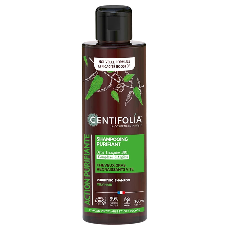 Centifolia - Shampooing purifiant BIO argiles & ortie 200ml
