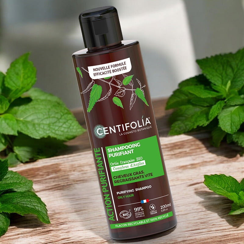 Centifolia - Shampooing purifiant BIO argiles & ortie 200ml