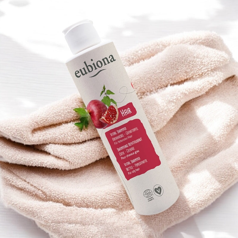 Eubiona - Shampooing revitalisant BIO ortie & grenade - 200ml