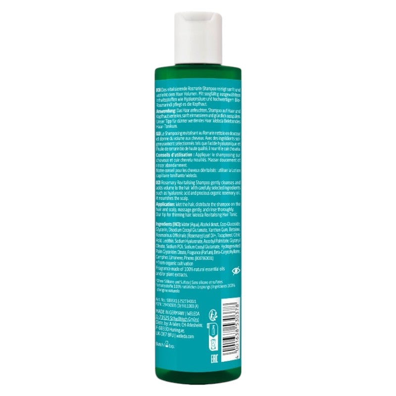Shampooing revitalisant romarin BIO